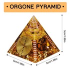 Orgone Pyramid Energy Generator Meditation Orgonite Usa Tiger Eye