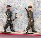 British Infantry In Battledress     Britains Toy Soldiers Set  1858     Roan Box