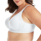 Playtex Women s 18 Hour White Wirefree Bras 44ddd