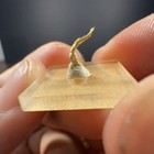 Venezuelan Wire Gold     the Cobra    Gold Wire 23k   1009g Au Wire Specimen W Stand