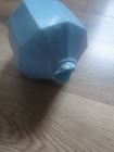 Vintage Lightning Rod Powder Blue Glass 10 Side Ball Weathervane 