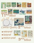 Vintage Eclectic Wall Art Prints Set Of 16  Eclectic Wall Decor  Colorful Max   