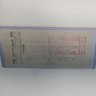 Buddy Ebsen Canceled Check - 1 Signed 1938  Wizard Of Oz Filmed This Year