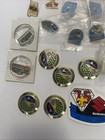 Lot Of 50 Plus Boy Scout Pins Slides Stickers Jamboree Plus
