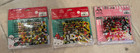 Lot Of 3 Sanrio Hello Kitty Perler Fused Bead Beading Kit With Beads Sealed