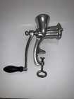 Vintage Alexanderwerk  5 Meat Grinder Complete Cast Iron Wood Handle  pristine 