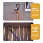2 Pcs Snow Shovel Handle Spade Plastic Handles Garden Tool Replacement Grip