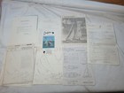 Lot Of Vintage Photocopy Vintage Sailboat Boat Ad Pamphlet Brochure F8722