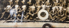 Antique 1926 Uss Sturtevant Navy Ship   Crew Panoramic Photo Sunk Wwii Vintage