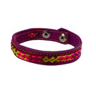 12 Piece Hand Made Unisex Leather Bracelets   Multicolor   Wholesale   Mexico