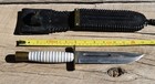 Vintage Wwii Era Theater Knife W  Sheath