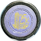 Casino Chip  Boulder Club 25 Cents Las Vegas Casino Legends Hall Of Fame