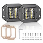 For 1994-2000 Honda Fourtrax 300 Led Work Fog Light Pods Spot Beam Headlight 5  
