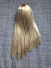 Julie Wig D Long Blonde Straight Hair American Girl Doll Custom Replacement