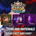 Sailor Piece - All Items And Materials   Cheap Fast And Easy
