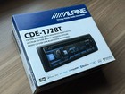 Alpine Bluetooth Car Audio Stereo In Dash Cd Unit Cde-172bt Mic Eq Sub Rare New 