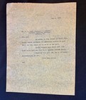 1910 Railroad Ephemera Lot  Cornwall Rr   Toledo Terminal Correspondence Pair