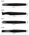 8pcs Plastic Electronic Repair Tweezer Set Clamping Hand Tools