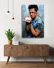 Brad Pitt Tyler Durden Poster 24x36 Inch Fight Club Wall Art Print - Bp-1
