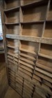 Vintage Large Wooden Printer   s Type Case Storage Letterpress Drawer Tray