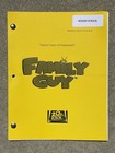 Rare Family Guy Wendy Schaal Francine 2008 Production Used Table Script Banned 