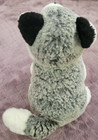 Platinum Plus 10  Gray grey white Husky Wolf Dog Plush Stuffed Animal