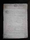 1826-1835 Antique Manuscripts 8 Legal Handwritten Documents 24pgs Watermark 19th