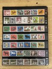 Lot Of New And Used Stamps From All Over The World  Off Paper 