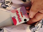 Minnie Mouse Kids Durable Water Resistant Hooded Rain Jacket Purple Size 5t