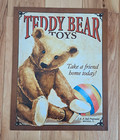 Tin Sign - T Bear Toys    take A Friend Home Today    - Vintage Reproduction