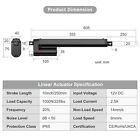 10 Inch Electric Linear Actuator Motor 12v 1000n 250 Mm Heavy Duty Door Lifting