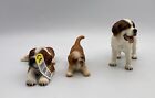 Schleich Saint Bernard Family Puppy Male Female Dog Figures 16379 16380 16345