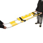 Foldable Medical Stretcher 350lb Capacity Aluminum Rescue Trolley Transfer