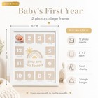 Kate   Milo My First Year Baby Photo Frame     Monthly Milestone Picture Displa   