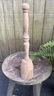Primitive Antique Wooden Laundry Pounders Butter Paddles Farm Tool Lot 3