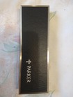 Parker 75 Cisele  Sterling Silver Dish Top Ball Point Pen   Pencil Usa Made