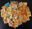 Collection Of Vintage Matchbox Labels From India Unusual Graphics 320  Different