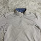 Child   s Xl White Rj Classics Long Sleeve Horseback Riding Show Shirt
