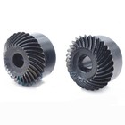 1 5 2 2 5 3 4 Mod Spiral Bevel Gears 20-30 Teeth Left right 45  Steel Blackened