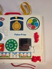 Vintage 1973-1988 Fisher Price Activity Center Baby Toddler Toy Crib Busy Box