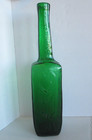 Vintage Mcm Indiana Handcraft Glass Fish Decanter Glass Green Wayne Husted