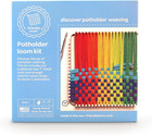 Traditional Potholder Weaving Kit   Metal Loom   Cotton Loops   Usa Made