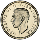 Great Britain  1937 George Vi Half Crown  Pcgs Pr 65  26 000 Mintage 