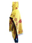 Mexican Poncho With Hood   New Mexico    One Size   Gaban   New Mexico State