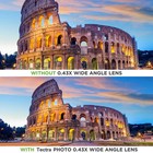 58mm 0 43x Hd Wide Angle Lens W  Macro For Canon Rebel T7 T7i T6i T6 Sl2 Sl3