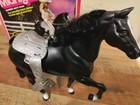 Midnight Barbie Horse 1982 Mattel  With Original Box And Saddle