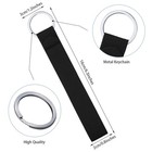 Hicarer 15 Pieces Wrist Keychain Lanyard Neoprene As The Picture Shown  Black