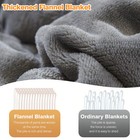Soft Plush Fleece Blanket 3-layer Blanket Autumning Winter Warm Bed Blanket