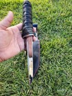 Vintage Handmade High Carbon Double Edge Dagger Knife Collectible