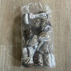 Set Of 12 Shell Napkin Rings Genuine Tiger Cowrie Coastal Beach Decor Ocean Sea